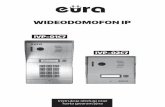 WIDEODOMOFON IP - videofon.pl fileWideodomofon IP Eura IVP-01C7 / IVP-02C7 to nowoczesne urządzenie realizujące kon-trolę dostępu na poziomie strefy wejścia do budynku. Zastosowanie