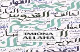 IMIONA ALLAHA - bibliotekamuzulmanska.plbibliotekamuzulmanska.pl/wp-content/uploads/2017/06/imiona-allaha.pdf · Al-Ala Najwyższy – Ten, który jest ponad wszystkim, posiada moc