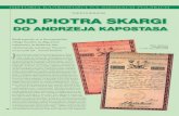 WOJCIECH MORAWSKI OD PIOTRA SKARGI - nbp.pl · tes pietatis nie przetrwała potopu szwedzkiego. Dostawcą kredytu ... Z pierwszej z nich pochodził znany polityk PPS-owski z czasów