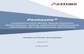 Pentaxim (DTaP IPV//PRP~T) pięcioskładnikowa szczepionka ...bipold.aotm.gov.pl/assets/files/zlecenia_mz/2014/077/AW/077_AW_OT_4350_14_2014... · Pentaxim® (DTaP–IPV//PRP~T) –