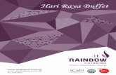 LR 2019 Raya Menu-01 - lerainbow.com.sg Raya 2019/LR 2019 Raya Menu-01.pdf · Hari Raya Buffet Menu Package A $10/PAX ($10.70 inclusive of RAINBOW CATERING Simply . Delectable . Always