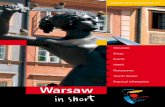 Warsaw - EUR-Organic ·  Contents TourisT informaTion 2 PraCTiCal informaTion 4 fall in love wiTh warsaw 18 warsaw’s hisTory 21 rouTe no 1: 24 The Royal Route: