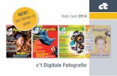 e i raf g tale Foto igi c’t D - Verlagsbüro ID GmbH & Co.KG · The new topic preview via email will provide up-to-date information and an editorial view to the next issue. About