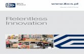 Relentless Innovation - ibcs.pl · Firma współpracuje z najbardziej dynamicznie rozwijają- cymi się organizacjami z sektora handlowego, transportowego, spożywczego, motory- zacyjnego,