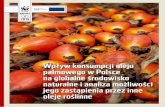 RAPORT - wwf.pl‚yw konsumpcji... · Analiza została oparta na modelach zmian użytkowania gruntów, spala- nia i emisji gazów cieplarniach oraz zmian różnorodności biologicznej