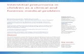 Interstitial pneumonia in children as a clinical and ... · (-07 (XURSHDQ-RXUQDORI0HGLFDO7HFKQRORJLHV 66 Copyrigh 018 ASDMT Introduction In general, pneumonia is the answer of “pulmonary