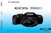 INSTRUKCJA OBSŁUGI POLSKI INSTRUKCJA OBSŁUGI - fotocam.plfotocam.pl/instrukcja/EOS_700D_Instruction_Manual_pl.pdf · 2 Aparat EOS 700D jest zaawansowaną lustrzanką cyfrową o