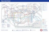 Mapa metra (Tube) - London Underground · MAYOR OF LONDON * Za połączenie i korzystanie z sieci może zostać naliczona opłata. Szczegółowe informacje na stronie internetowej