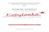 PROGRAM WYBORCZY - dobrajakosc.pldobrajakosc.pl/uploads/_linkownia/strona-programowa_pdf.pdf · LESŁAW HUBER Gmina Kobylanka, rekomendowany na stanowisko wójta MIROSŁAW PRZYSIWEK