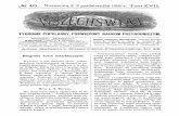 M 40 Warszawa, d. 2 października 1898 r. Tom XVII.bcpw.bg.pw.edu.pl/Content/2314/42wszech98_nr_40.pdf · tury. Badania nad ciężarem właściwym i za-wartemi w wodzie gazami wskazują,