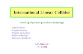 International Linear Collider - hep.fuw.edu.plhep.fuw.edu.pl/u/zarnecki/talks/sem_ilc_2004.pdf · Summary of the case for the TeV ILC. 1. Definite; δm. t
