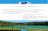 Water Framework Directive Intercalibration: Central-Baltic ... · comparison of assessment methods using common pressure metrics (TAPI index). This document provides the overview