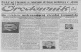 Nr 49 środa, dnIa 2 marca 1938 a miejscu wstrząsającej ...bc.wbp.lodz.pl/Content/21822/Oredownik1938_nr49a.pdf · klasowych, ZZZ, agrariuszy czeskich, W wIDzleniU gen. Hallera