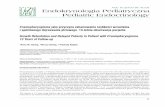 Endokrynologia Pediatryczna Pediatric Endocrinologyendokrynologiapediatryczna.pl/contents/files/a_1298.pdf · Hormon wzrostu stosowano w dawce 0,5 j/kg m.c./tydz. w codziennych dawkach