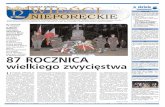 nr 26 • 17 sierpnia 2007 • nak∏ad 5 000 • gazeta bezp∏atna ... · m∏odzie˝ z Niepor´tu, Warszawy i Berlina. Polsk´ reprezentowa∏ Teatr Pantomimy Mimages z Warszawy