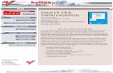 Visual C# 2005. Zapiski programisty · Studio 2005 druga edycja jêzyka C# sta³a siê jeszcze doskonalsza. Pisanie programów wymaga znacznie mniejszych nak³adów pracy, a nowe