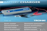 BaTEyT r CHarGer - KAUFNETkaufnet.pl/download/prostownik.pdf · Battery charger T4X SE QoductionIntr efully read these operating Please car instructions and fold out the page with