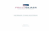 Norma Zakladowa PRESS GLASS wydanie 6.1 X 2016 · PN-EN 1279 PRESS GLASS SA 2013/09/14 8:15 (10114/12) Z/63034/2013 p.3 FL 4/16/TH1,1 4 U=1,1 EN673 Ar 704x655 Szyba jednokomorowa