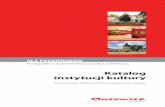 Katalog instytucji kultury 2011 - MAZOVIA...jawajskiego wayang kulit i wayang golek, rzeźby kamienne, drewniane, terakotowe oraz tkaniny: batiki, ikaty i tapisy, wreszcie zbiory tradycyjnego