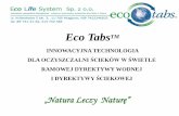 Prezentacja programu PowerPoint - Eco Life Systemecolifesystem.com.pl/oczyszczalnie sciekow... · Bioreaktor WPROWADZANIE ŚWIEŻYCH BAKTERII DO OSADU KAŻDEGO DNIA PRZED PO azot