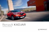 Renault KADJAR · RENAULT zaleca oleje ELF Partnerzy technologii motoryzacyjnych, Elf i Renault łączą swoją wiedzę zarówno na torze, jak i w mieście. Ta długotrwała współpraca