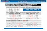 Cennik netto PLN - LOTARlotar.waw.pl/wp-content/uploads/2017/07/cennik_pianki...1/3 Cennik netto PLN płatności gotówką i odbiorze z miejsca produkcji 1. Pianka cięta: Pianka II