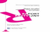 RapoRt kRytyczny - Kampania 16 Dnikampania16dni.pl/wp-content/uploads/2017/09/slepa_na... · 2017-09-27 · RapoRt kRytyczny 4 5 Wstęp Oświata, reforma, gender W Polsce co i rusz