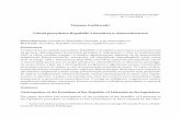 Tomasz Godlewski · 2018-01-30 · 5PNBT[(PEMFXTLJr Udziaę prezydenta Republiki Litewskiej wąustawodawstwie 21 Taryba uchwaliła kolejną tymczasową konstytucję dnia 4 kwietnia