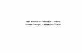 HP Pocket Media Drive Instrukcja użytkownika tytuł książkih10032. · układy elektroniczne. • Nie należy blokować przepływu powietrza wokół napędu, gdy jest on włączony.