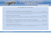 Wydanie 14/2015 - Independent Trader.pl38.pdf · 2016-05-06 · Pod koniec zeszłego roku pierwszy pociąg dostarczył towary z chińskiego Yiwu do Madrytu. Był to pierwszy w historii