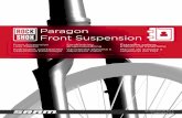Paragon Front Suspension - SRAM · 6 4 15 mm (0,6 in) Install a star nut 15 mm (0.6 inches) into the steerer tube. Install the fork into the frame. Monter en star nut 15 mm i stilken.