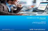 CitiDirect BE Portal Import · 2019-04-16 · Bank Handlowy w Warszawie S.A. ® 6 Nowy serwis informacyjny citidirect.pl Po zakończeniu testów schemat należy zautoryzować. W tym