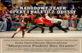 Artyści Teatru Narodowego Opery i Baletu z Odessy zapraszają! tk … · 2017-09-01 · Artyści Teatru Narodowego Opery i Baletu z Odessy zapraszają! Gala Operetkowo Musicalowa