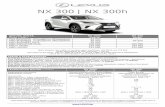 NX 300 | NX 300h · 2020-01-29 · на гориво и стойностите на co2 на вашия автомобил може да се различават от измерените.