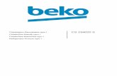 CS 234020 S - Bekodownload.beko.com/Download.UsageManualsBeko/BE/nl_BE...Termostat zapewnia również automatyczne odszranianie chłodziarki. Podczas odszraniania temperatura wewnątrz