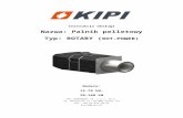 kipi.pl · Web viewSeria palników ROTARY jest przeznaczona do spalania paliw stałych w postaci pelletów o różnych stopniach zanieczyszczenia i różnej granulacji (wg specyfikacji