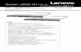 System x3550 M4 (7914) - Business with LenovoSystem x3550 M4 (7914) インテル Xeon E5-2600 v2搭載モデル System Guide 2016年04月27日版 このカタログに記載されているオプション･サポート状況および価格は2016年04月27日現在のもので、事前の予告なしに