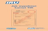 Jak wypełniać karnet TIR - WEBD.pl2. Odpowiednie części Karnetu TIR są wypełniane (taka sama ocedura jak w urzędzie celnym wyjścia, jak opisano to na pr onie 9 tej broszury)