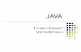 JAVA · 2016-11-17 · 3 Historia języka Java Język Java został opracowany w laboratoriach firmy Sun Microsystems pod kierunkiem Jamesa Goslinga 1990 - początek prac na projektem