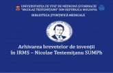 în IRMS –Nicolae Testemițanu SUMPh · (IRMS –Nicolae TestemițanuSUMPh) это информационное хранилище, совмещающее в себе функции