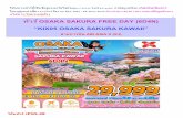 ทัวร์ OSAKA SAKURA FREE DAY (6D4N) KIX05 OSAKA SAKURA … · 2019-01-14 · 3 โค้ดทัวร์ jpgs-48 วันที่ 2 ิอสระเต็มวนั