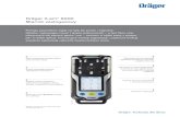 GDMQRTFL - Dräger USA · 2018-06-19 · Zalety 02 | Dräger X-am® 8000 Zaprojektowany do użytku z pompą, zoptymalizowany pod kątem pomiarów parametrów Detektor Dräger X-am®