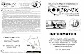 INFORMATOR - Kopernik - Liceumliceum.kopernik-leszno.pl/data/files/attachments/informator 2018.pdf · Nasze profile klas mają przemyślany dobór przed-zgodnie z wymogami wyższych