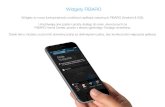 Fibaro Widget PLmanuals.fibaro.com/content/manuals/pl/HC2/FIBARO_Widget... · 2016-07-12 · Widgety FIBARO Widgety to nowa funkcjonalność mobilnych aplikacji natywnych FIBARO (Android