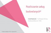 Prezentacja programu PowerPointbpcc.org.pl/uploads/ckeditor/attachments/11994/BPCC-KRG.pdf · 2017-04-12 · montaż konstrukcji stalowych, o ile pojedyncze elementy konstrukcji nie