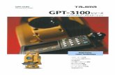 Ta.ma CPT-3103 GPT-3103F GPT-3105 GPT-3107F GPT-3105F 150mm 45mm (EDM . 50mm) / 1.3m 3,000m I ,OOOm 774 Y ± (2mrn+2 rnxD) m.s.e. 7—521905 FC-200 a 0.0, 52—521255 FC-2000 Bluetooth