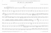 Jenkins Palladio-Bass - OV Benken · Vivace = 140-145 Double Bass Vin. 1 f (2nd timepp) f (2nd timepp) sim. cresc. FINE