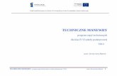 Program nauczania zajêæ technicznych Techniczne Manewry II …static.scholaris.pl/78/20131218_52b1637aeca83/Program... · 2013-12-18 · Projekt współfinansowany ze środków