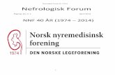 Nefrologisk Forum Nr 1 2014 Nefrologisk Forum - Nephro Forum nr 1 2014.pdf · 2014-04-01  · n o n-a d h e r e n c e v a r i a b i l i t y Optimising transplant outcome by improving
