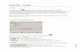 Ścieżki - GIMPinformatyka.2ap.pl/ftp/pobierz/grafika/sciezki.pdf · Ścieżki - GIMP 1. Wstęp Narzędzie ścieżki nazywane też krzywymi beziera używane jest do tworzenia skomplikowanych